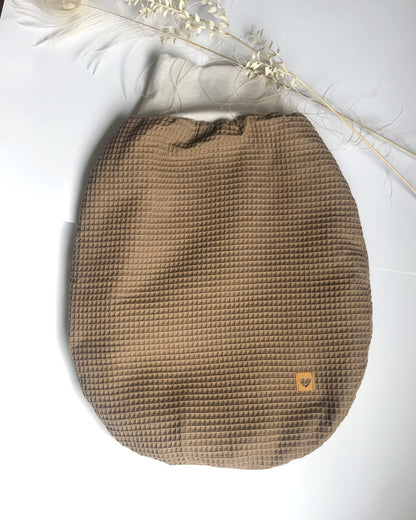 Pucksack Schlafsack Babyschlafsack verschiedene Größen Altrosa/Beige