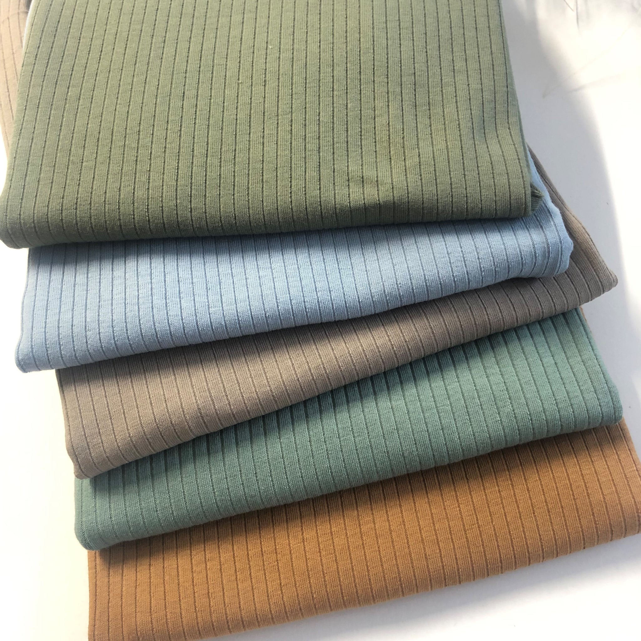 Rib Jersey verschieden Farben Rippenjersey