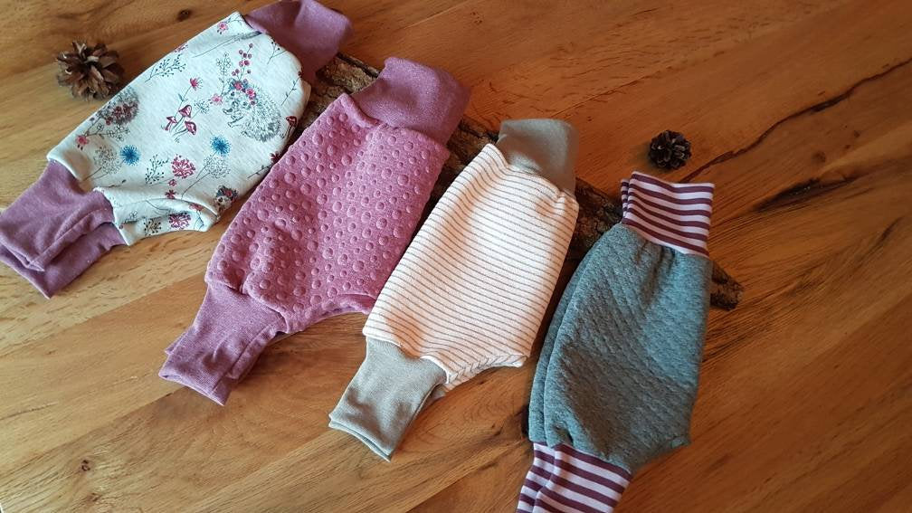 Pumphose Baby ,Baby Hose, Mitwachshose Größe 50-110 sofort Lieferbar