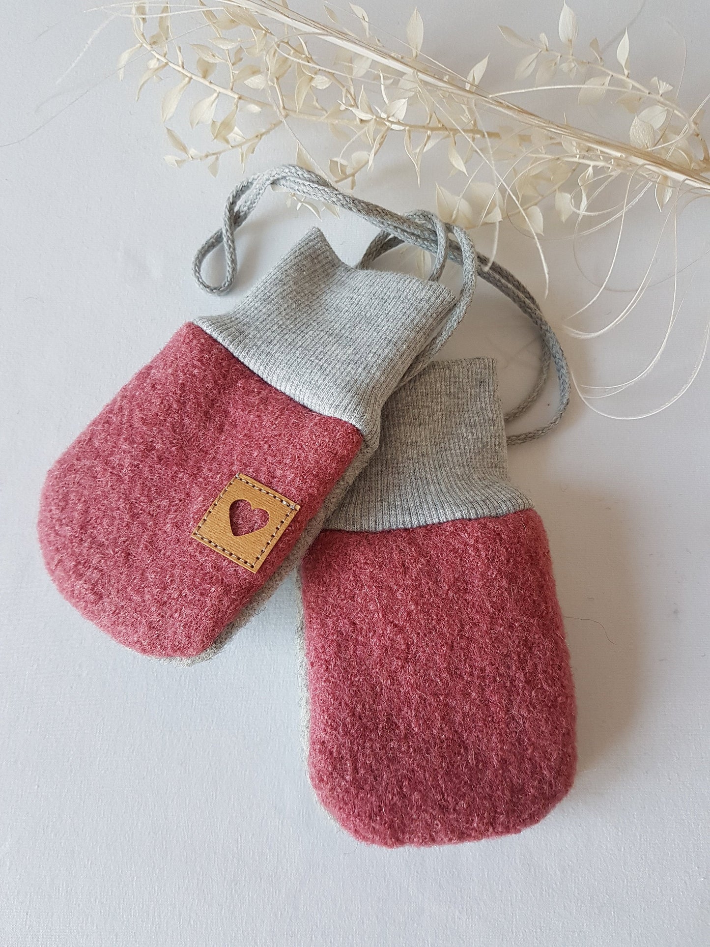 Wollwalk Fäustlinge Baby Handschuhe, verschiedene Größen sofort Lieferbar